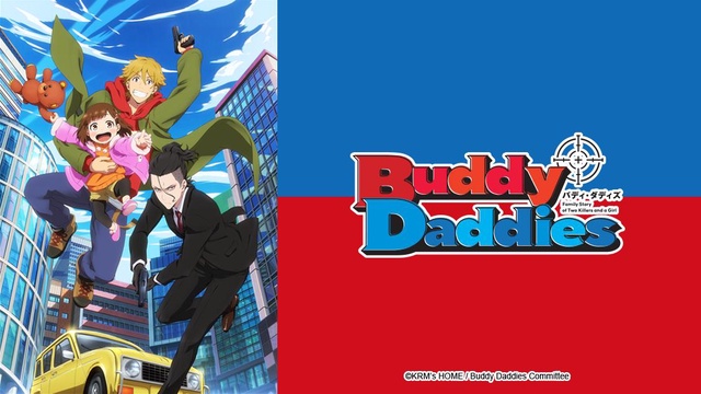 Buddy Daddies Hindi Dubbed Season 1 Crunchyroll Dual Audio {Hindi-English-Japanese} Complete.