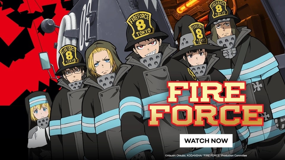 Fire Force Season 01 (2019) Dubbed by Crunchyroll Multi Audio [Hindi-English-Japanese] Complete.