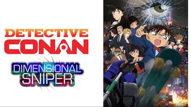 Detective Conan Movie 18: The Sniper from Another Dimension (2014) Dubbed by ETV Multi Audio [Hindi-English-Japanese-Tamil-Telugu-Malayalam].