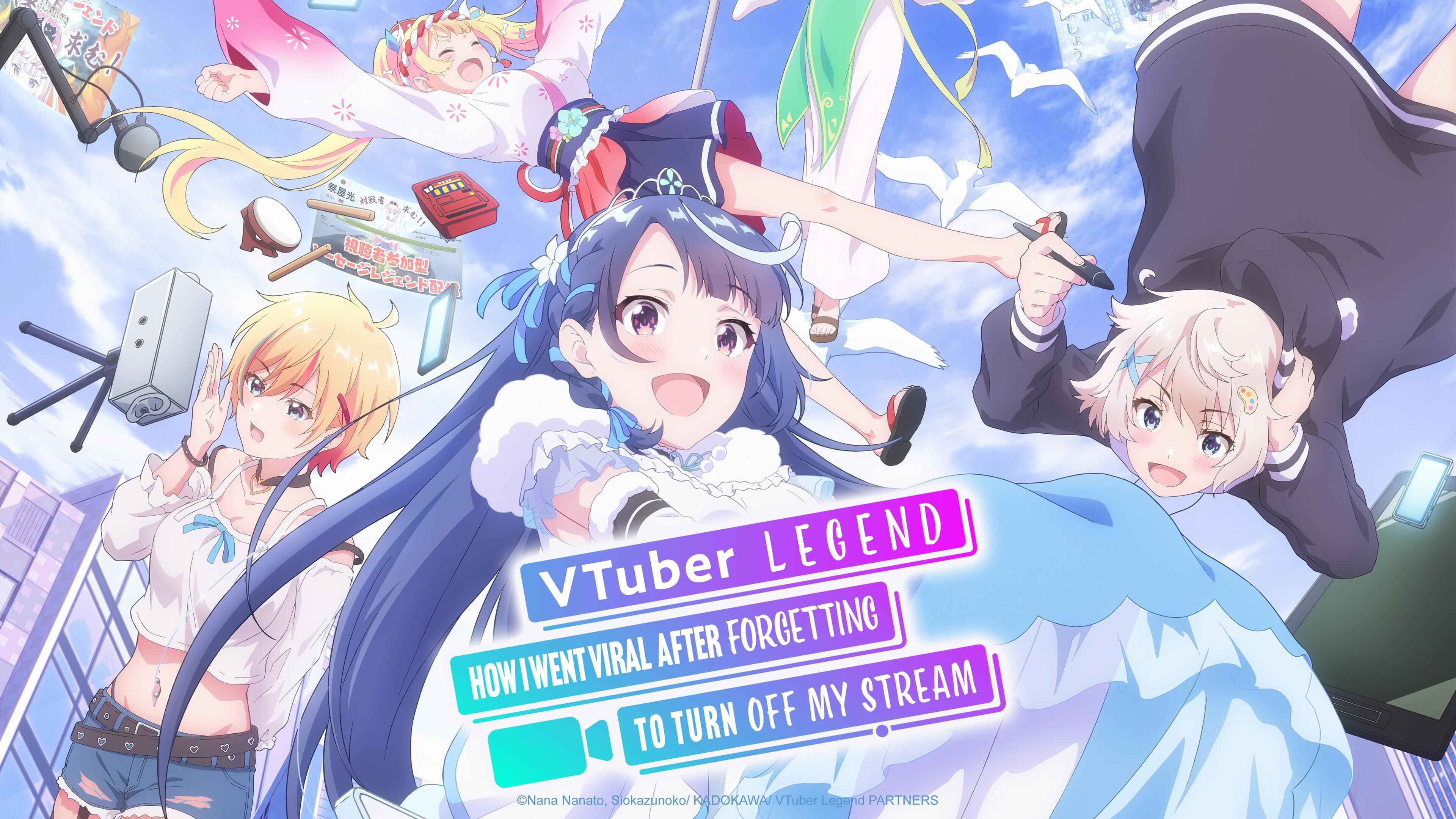 VTuber Legend: How I Went Viral After Forgetting to Turn Off My Stream (2024) Season 01 [Hindi-English-Japanese]