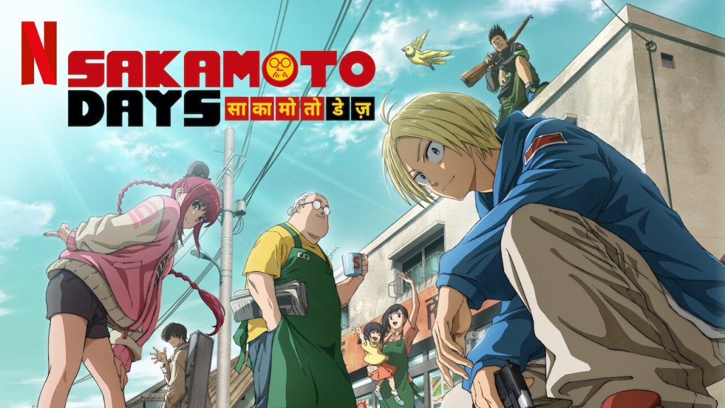 SAKAMOTO DAYS (2025) Season 01 Dubbed by Netflix Multi Audio [Hindi-English-Japanese]