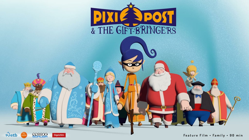 Pixi Post & the Gift Bringers (2016) Dubbed by ETV Multi Audio [Hindi-English-Tamil-Telugu-Malayalam-Pan] in 480p & 720p & 1080p.